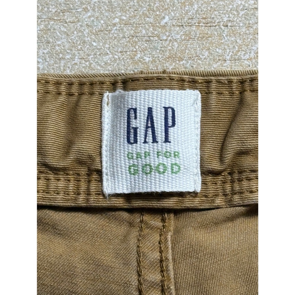 Gap For Good Mens Slim Fit Chinos Tan Khaki Casual Pants 34x30 NEW - Picture 5 of 8